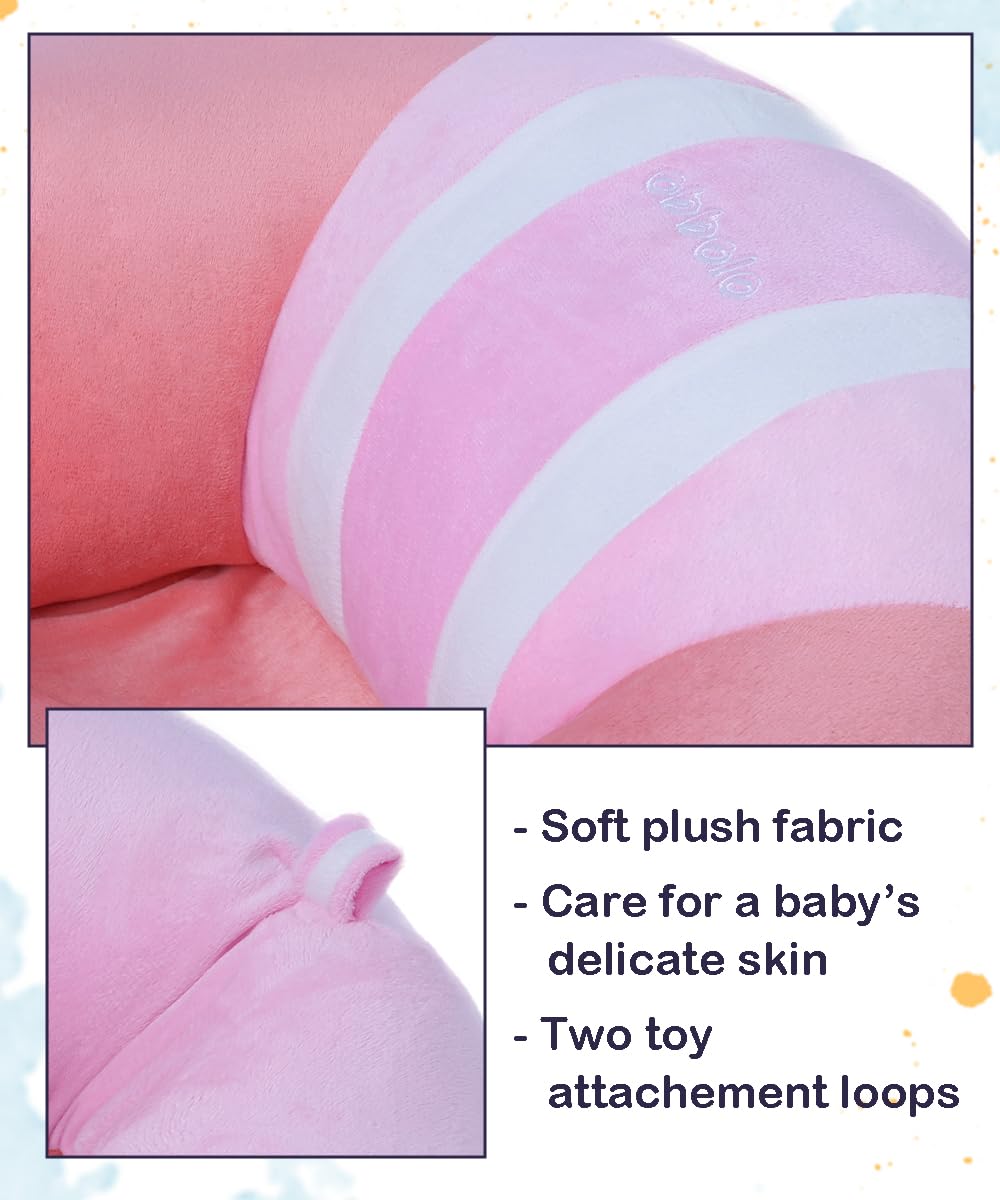 OBBOLO baby chair is machine washable for easy cleanup after meals.