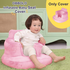 OBBOLO seat cover fits inflatable chair snugly for secure use.
