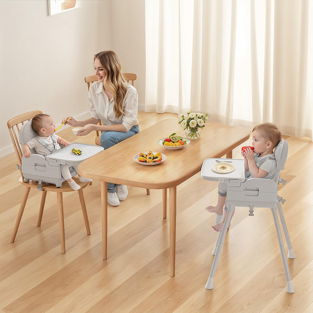 Obee Odee 3-in-1 harness showing secure 5-point support for toddlers.