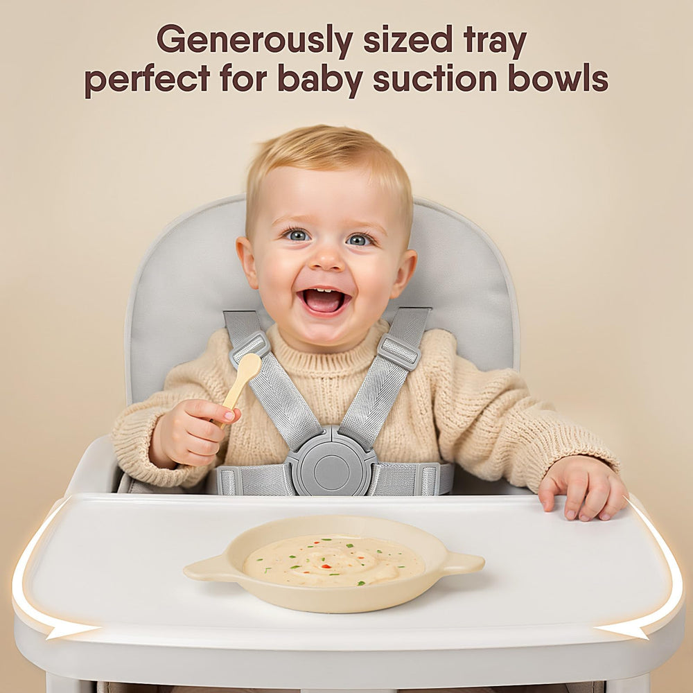 Obee Odee dishwasher-safe tray simplifies post-meal cleanup.