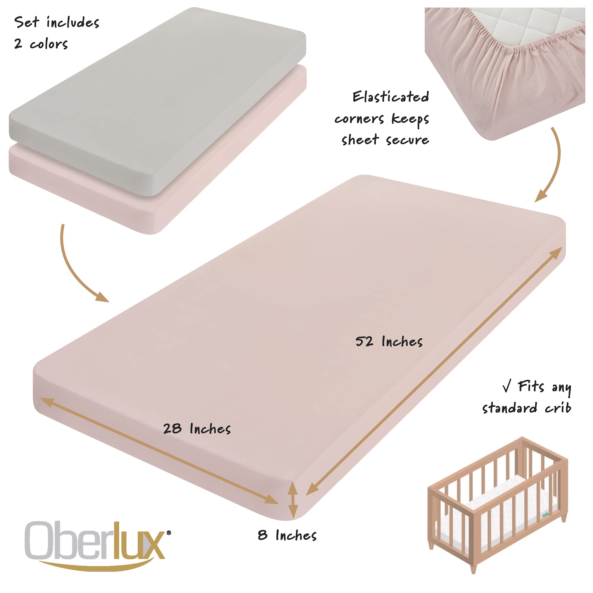 OBERLUX Precious collection gift box stylish packaging for a thoughtful baby gift