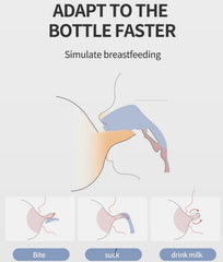 Oberni airfree vent nipple helps reduce gas during bottle feeds.
