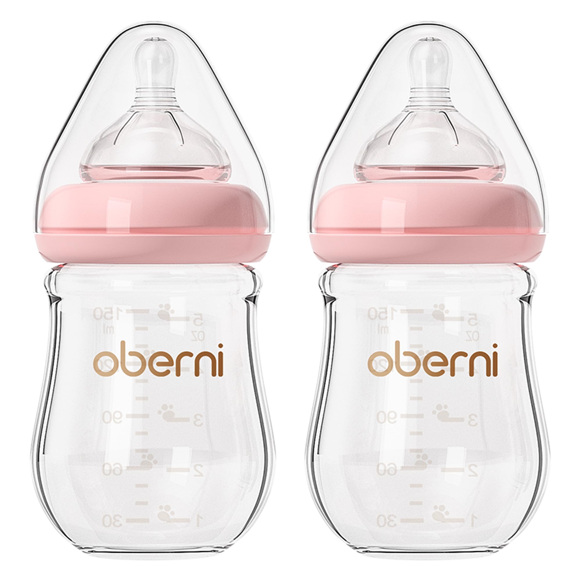 Oberni bottle with anti-colic system supports calmer feeds.