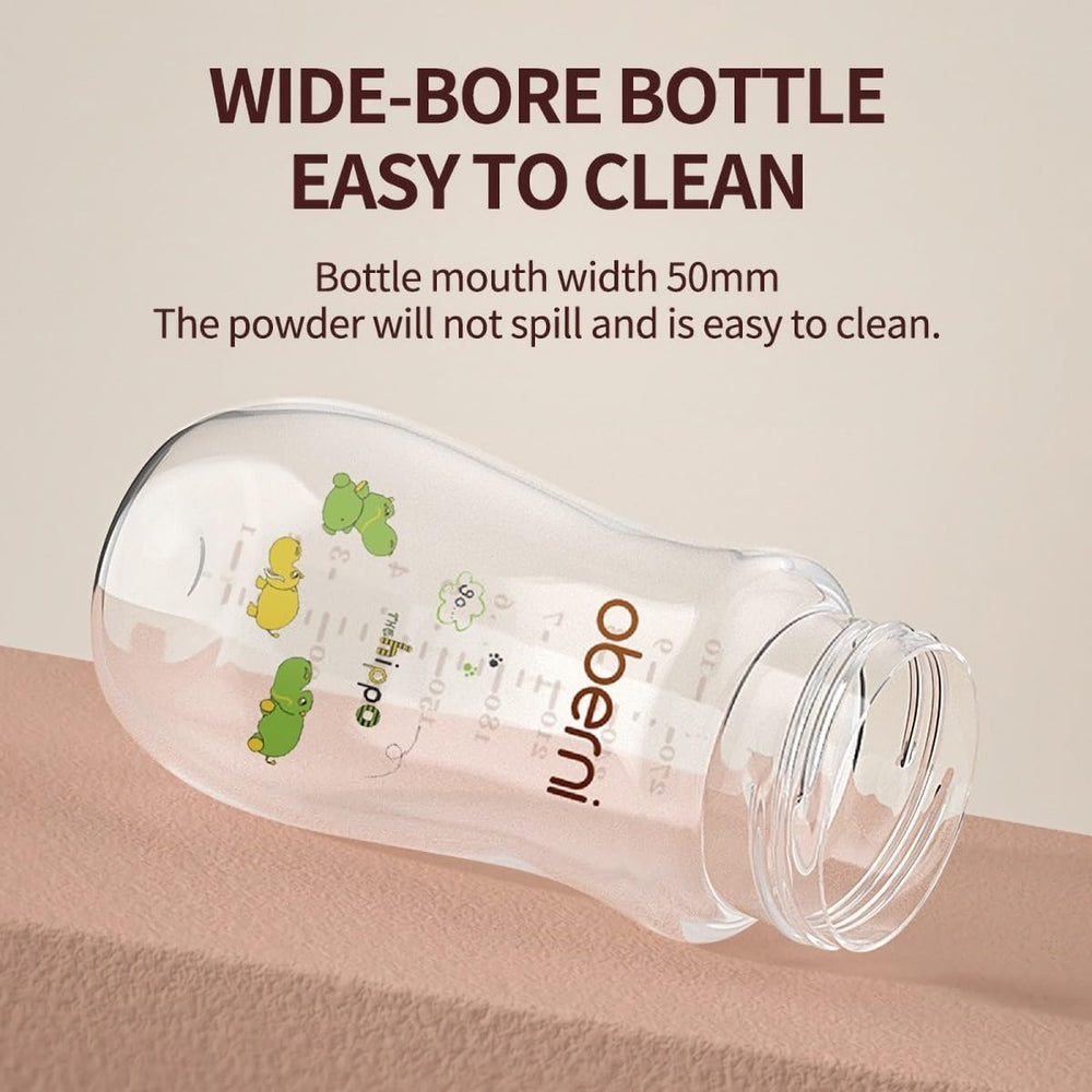 Oberni pink bottle design for easy identification
