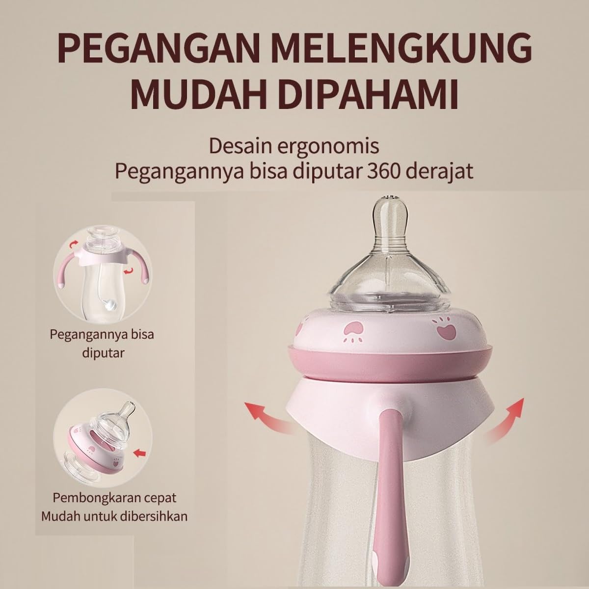 Oberni size 4+ fast flow nipple designed for growing babies
