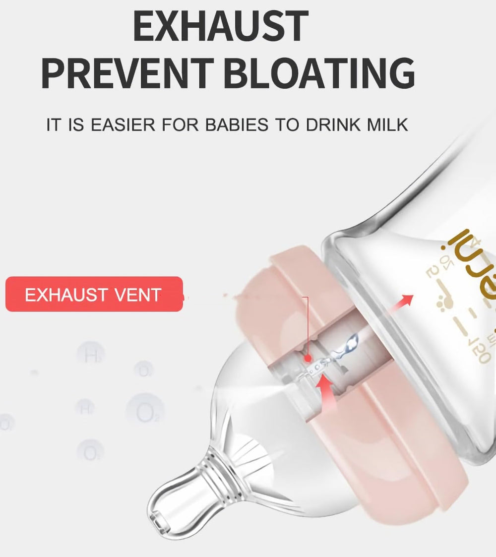 Oberni 5 oz bottle with slow flow nipple for gentle feeding.