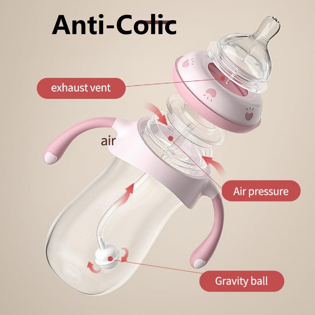 Oberni wide-neck bottle simplifies filling and cleaning