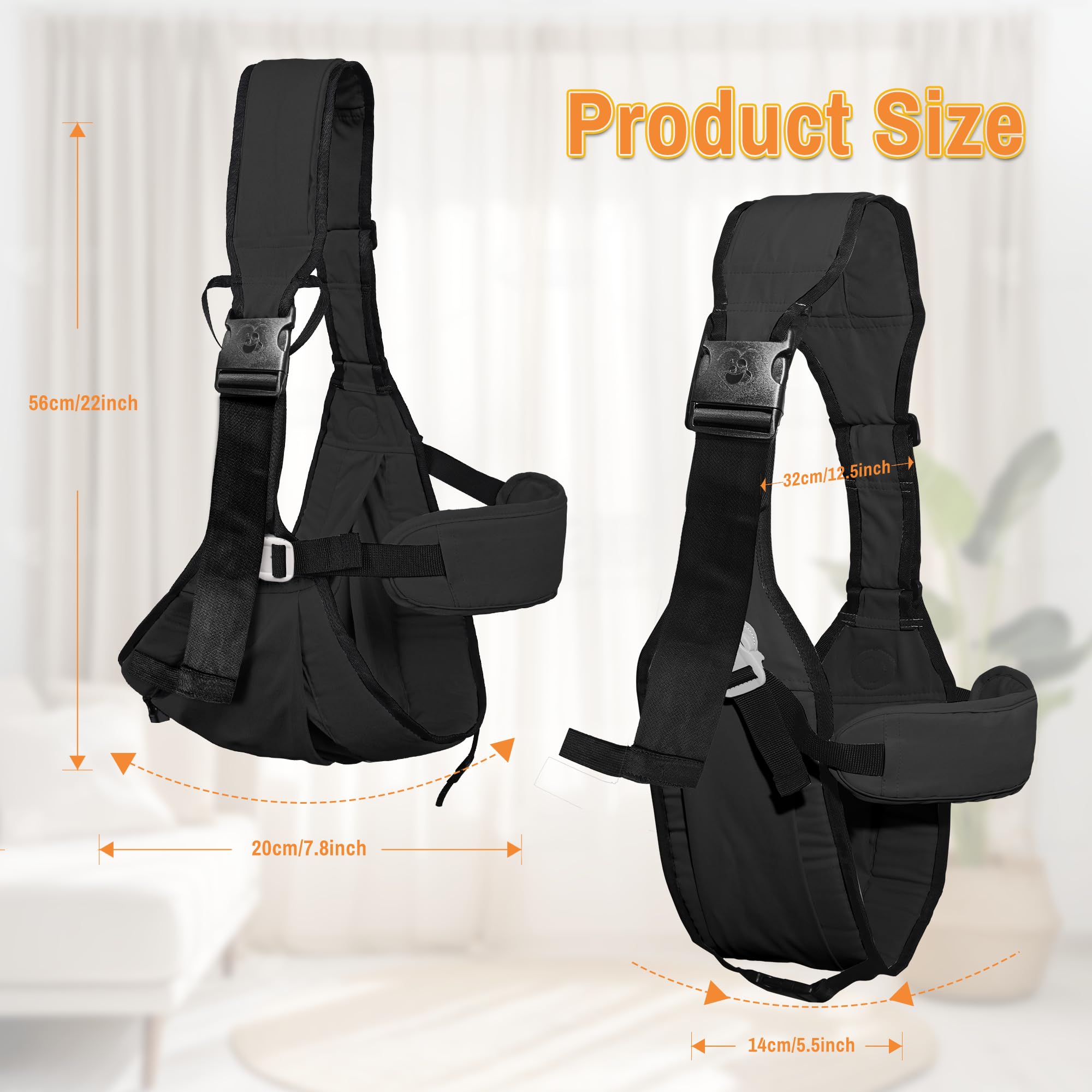 Oblitor 360-degree safety harness offers adjustable support