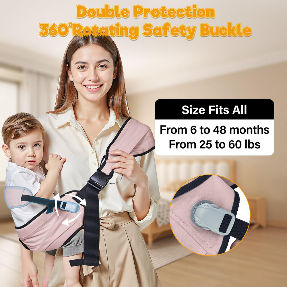 Oblitor carrier features breathable fabric for comfort in warm weather