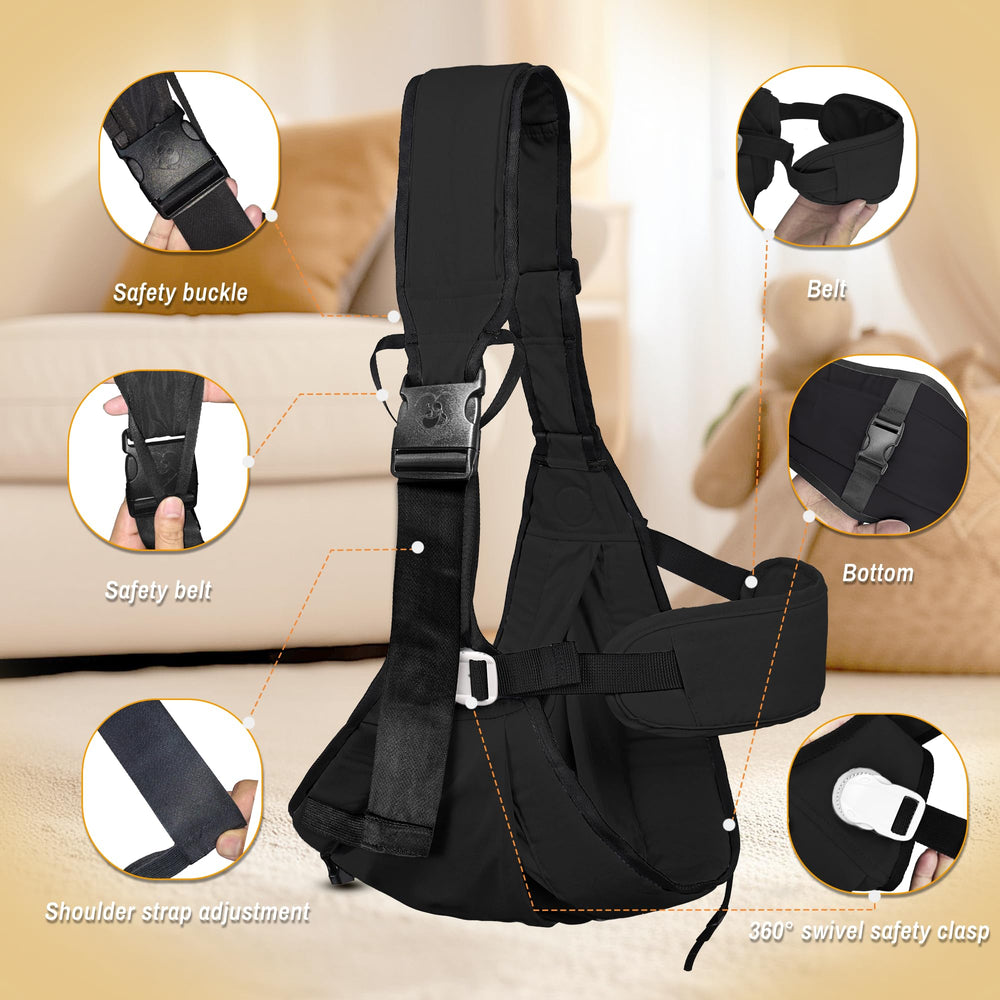 Oblitor sleep mode with buckle open for nap time on the go