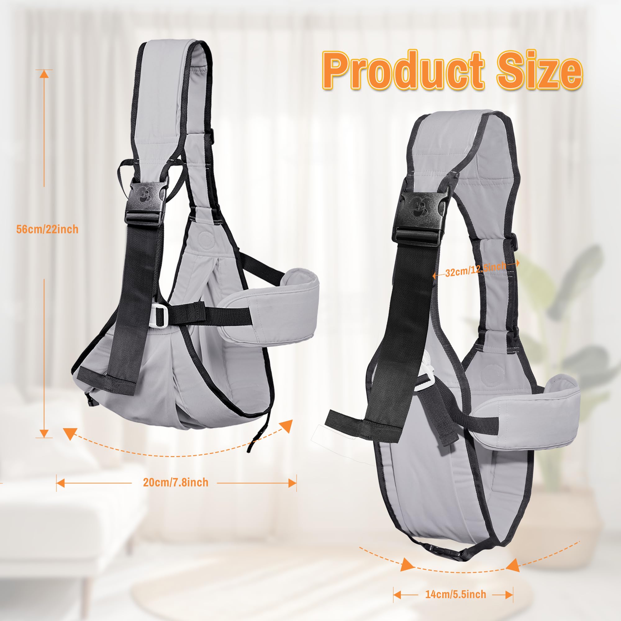 Oblitor carrier ideal for shopping and outings with hands-free convenience