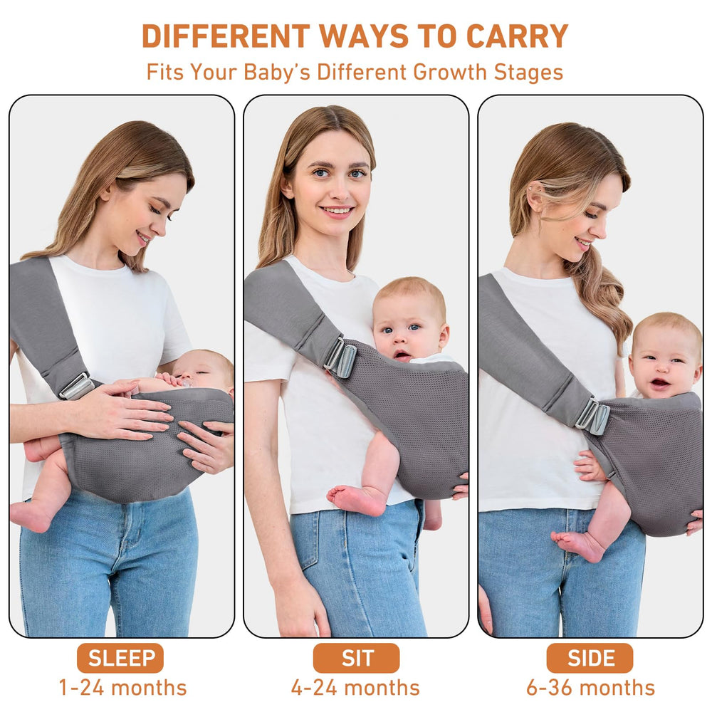 Ocanoiy sling wide shoulder strap distributes weight evenly.