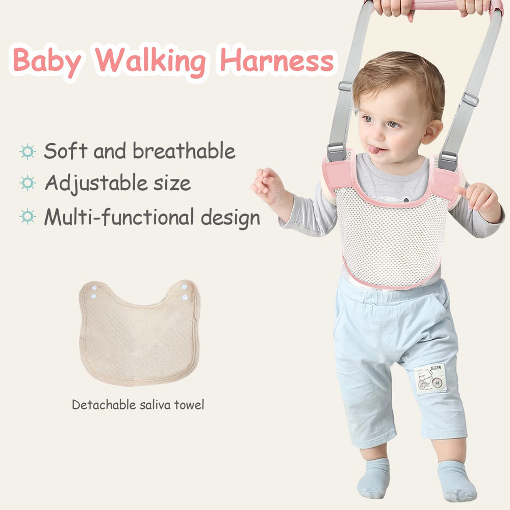 Ocanoiy walking harness promotes confident practice with caregiver assistance.