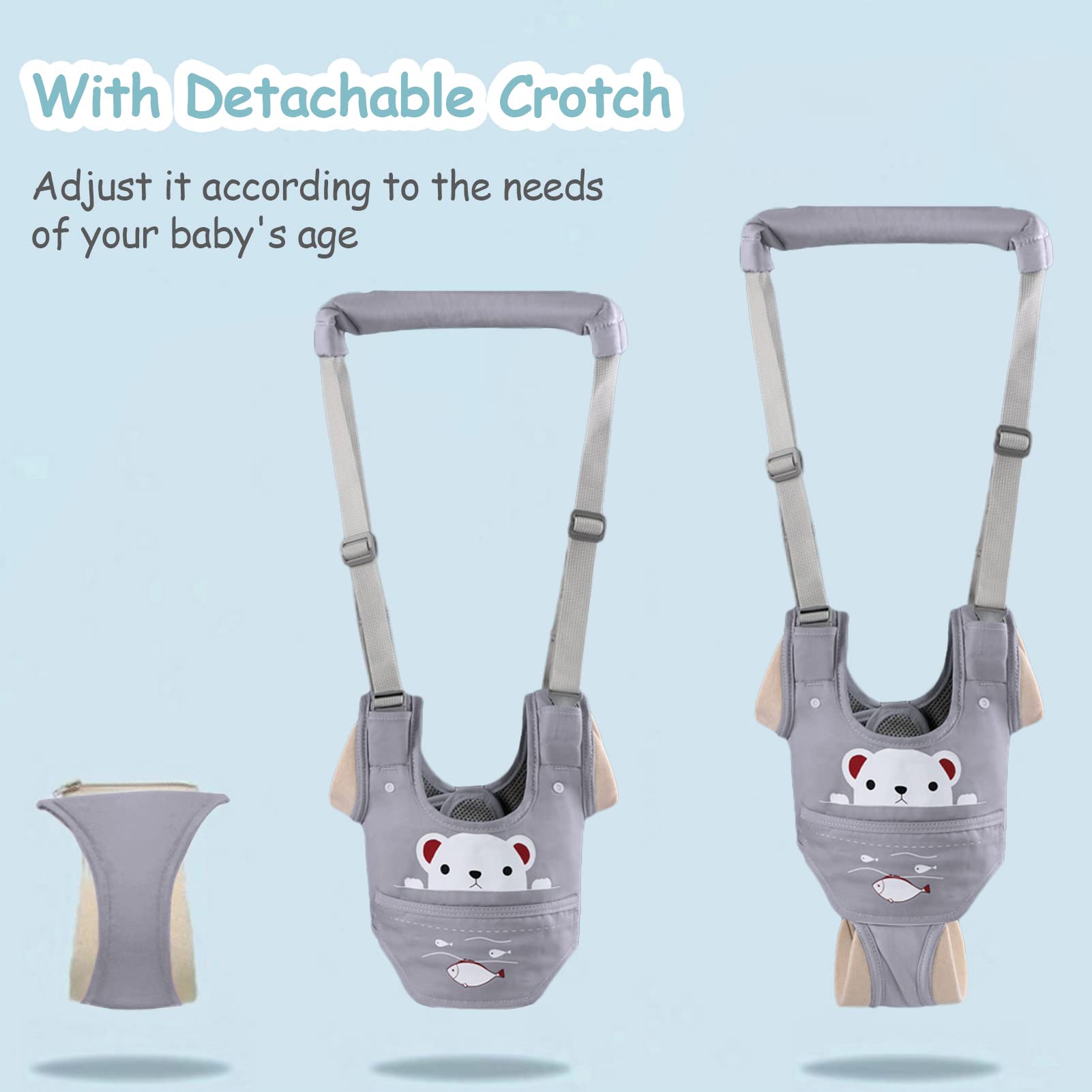 Ocanoiy cotton-mesh harness ensures breathable comfort for all seasons