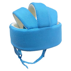Ocanoiy infant head cushion blue soft mesh for gentle head protection.