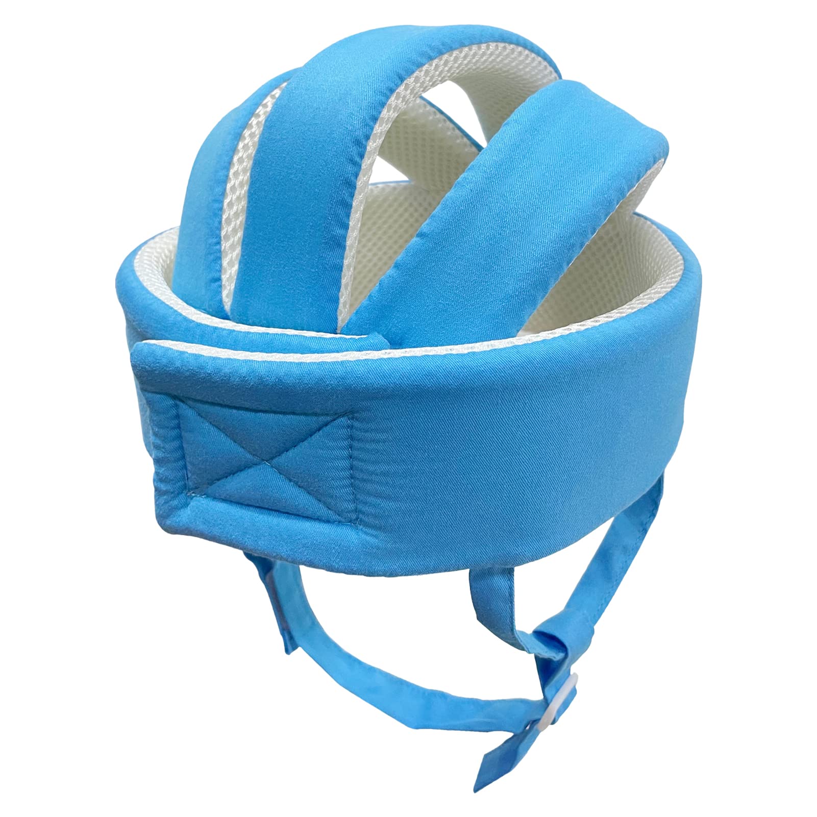 Ocanoiy kid harness head protector blue for safe crawling and walking.