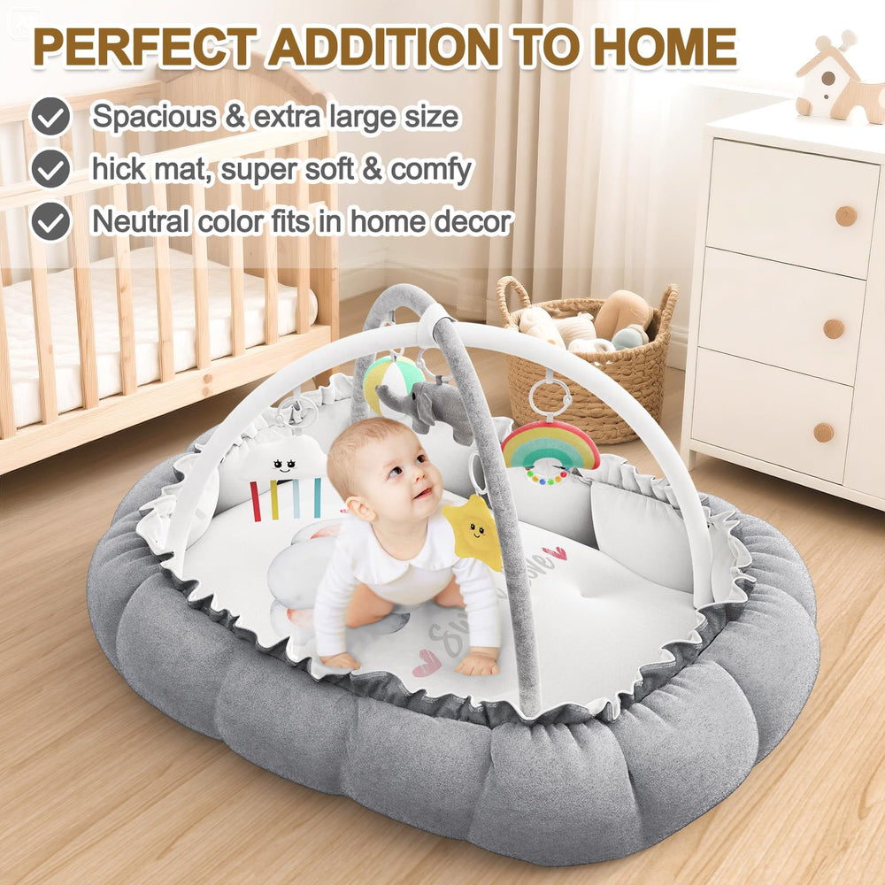 OCATO ball pit area creates a contained play space as the child grows
