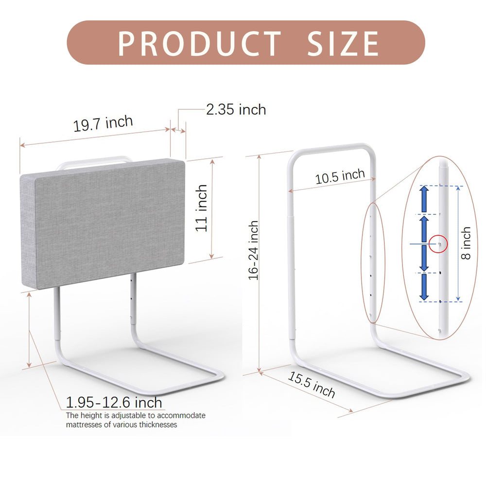 OCBAiLi adjustable bars fit most mattresses for flexible family use.