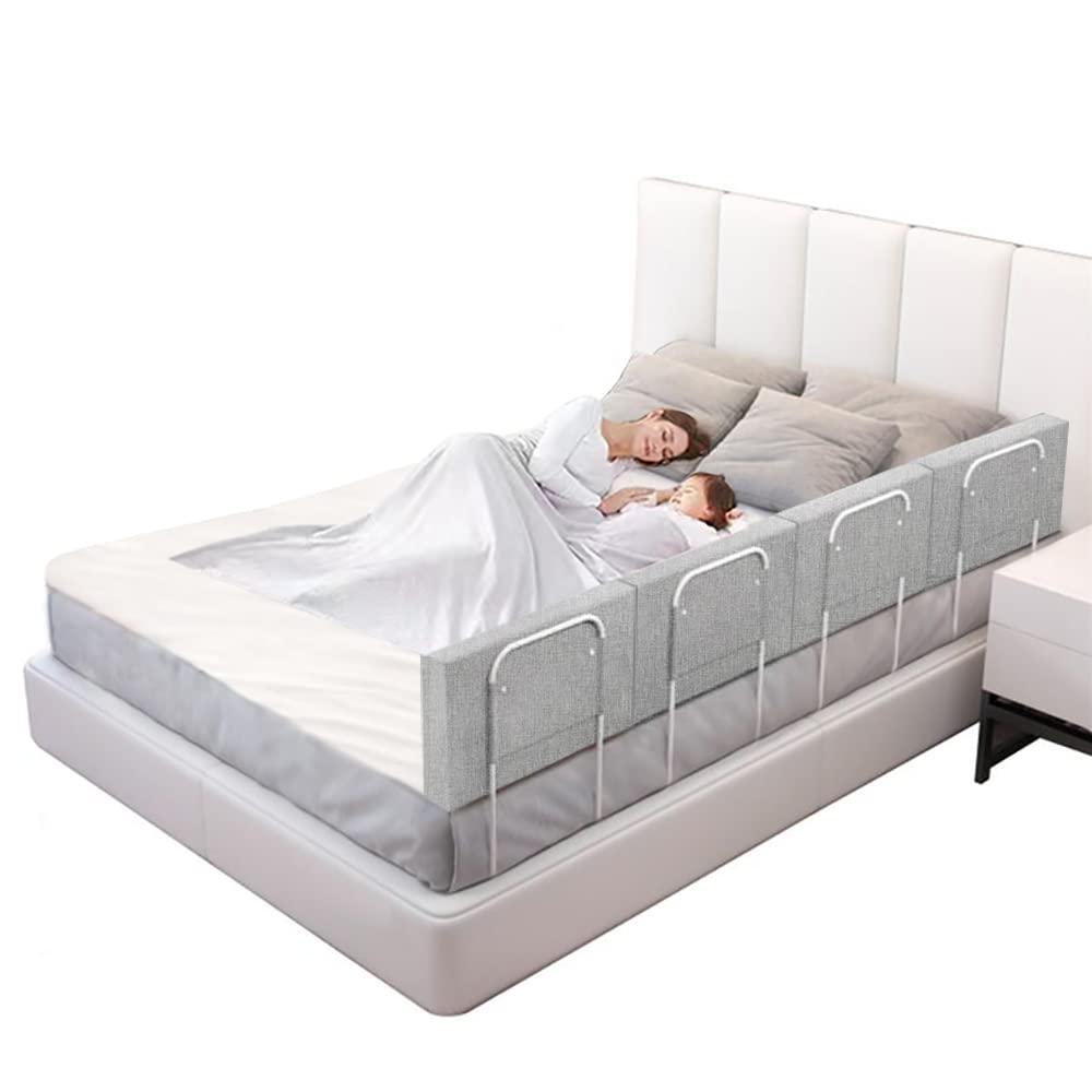 OCBAiLi cushioned side rails offer a gentle, protective barrier.
