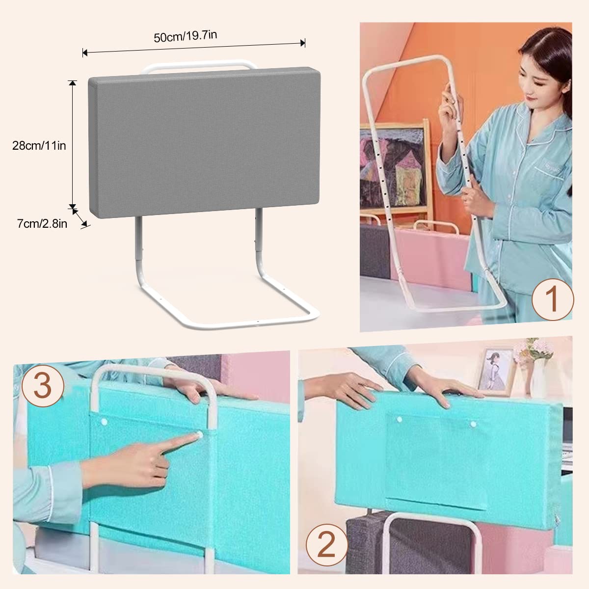 OCBAiLi easy attach and detach keeps setup quick.