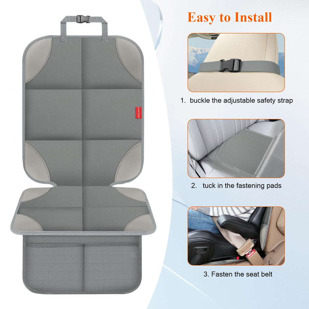 OCCKAI non-slip underside prevents shifting during car rides.