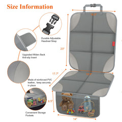 OCCKAI protector with reinforced leather corners for durable wear.