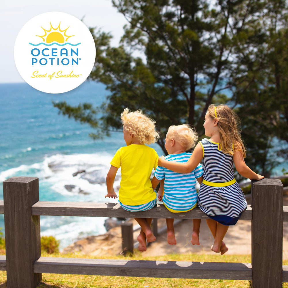 Water resistance up to 80 minutes for Ocean Potion Kids Sunscreen Lotion