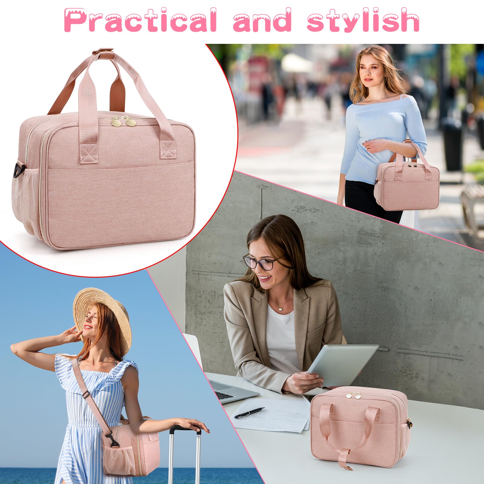 OCKLILY multi-purpose bag doubles as cooler and travel tote