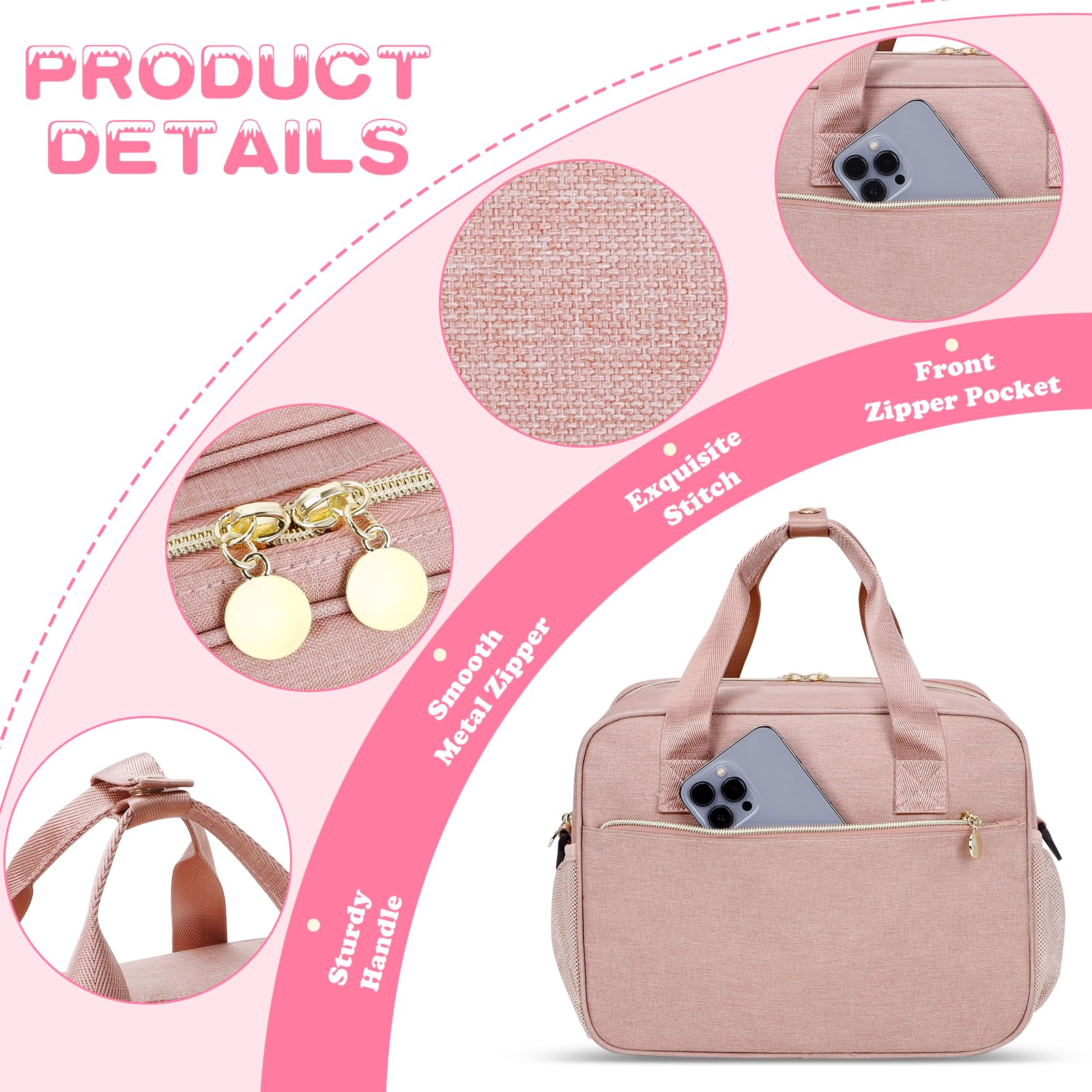 OCKLILY portable top handle for easy carrying between places