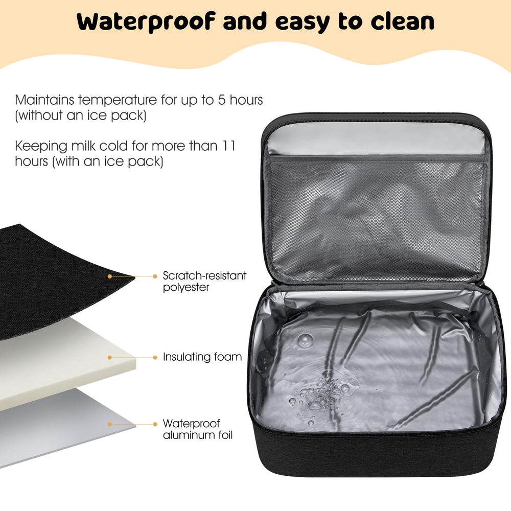 OCKLILY waterproof, heat-insulating material protects contents in any weather