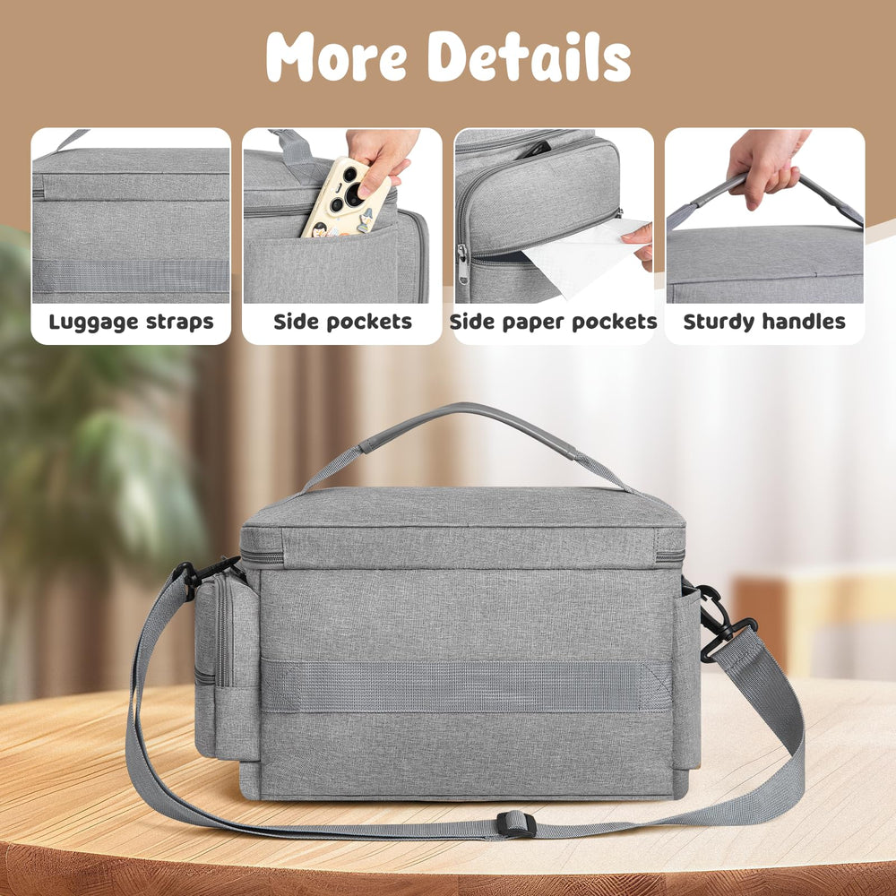 OCKLILY versatile bag doubles as a daily backpack or picnic bag.