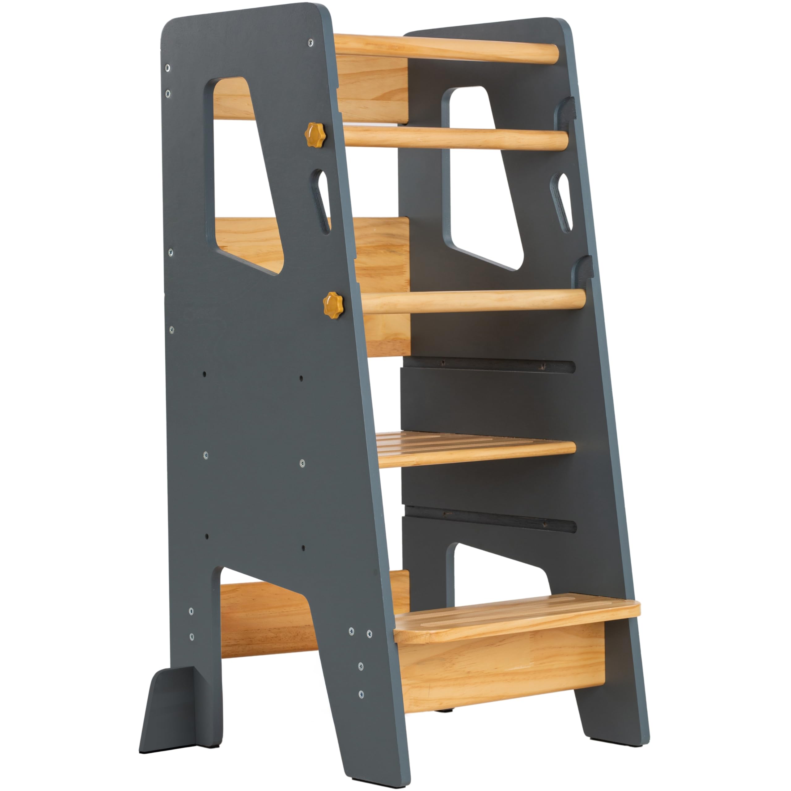OCODILE Toddler Standing Tower with adjustable platform supports growing independence in the kitchen