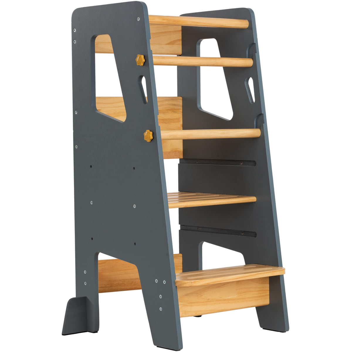 OCODILE Toddler Standing Tower with adjustable platform supports growing independence in the kitchen