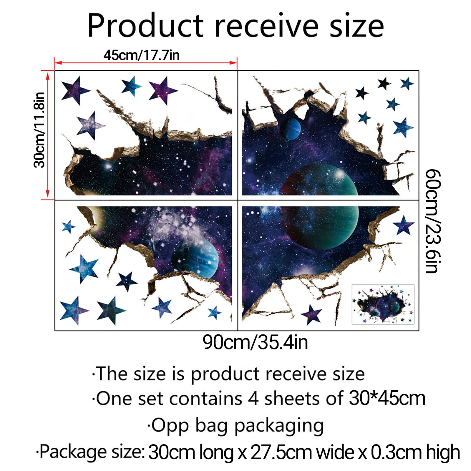 OCXEQJX bedroom space wall art features two 23 x 35 inch sheets.