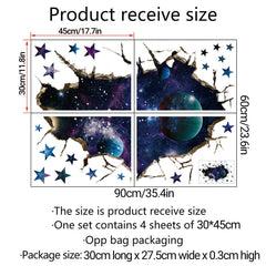 OCXEQJX bedroom space wall art features two 23 x 35 inch sheets.