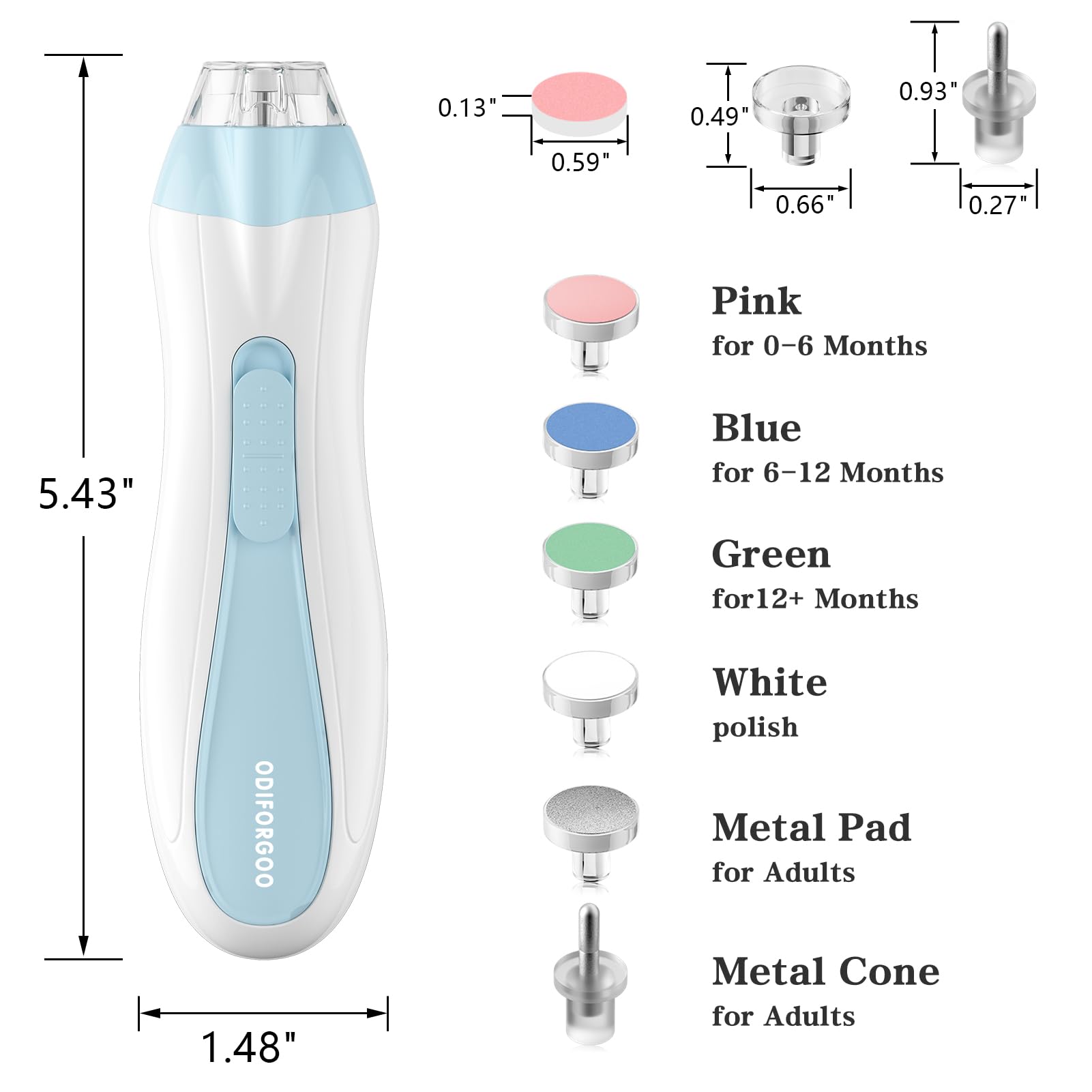 ODIFORGOO Compact and portable for home or travel.