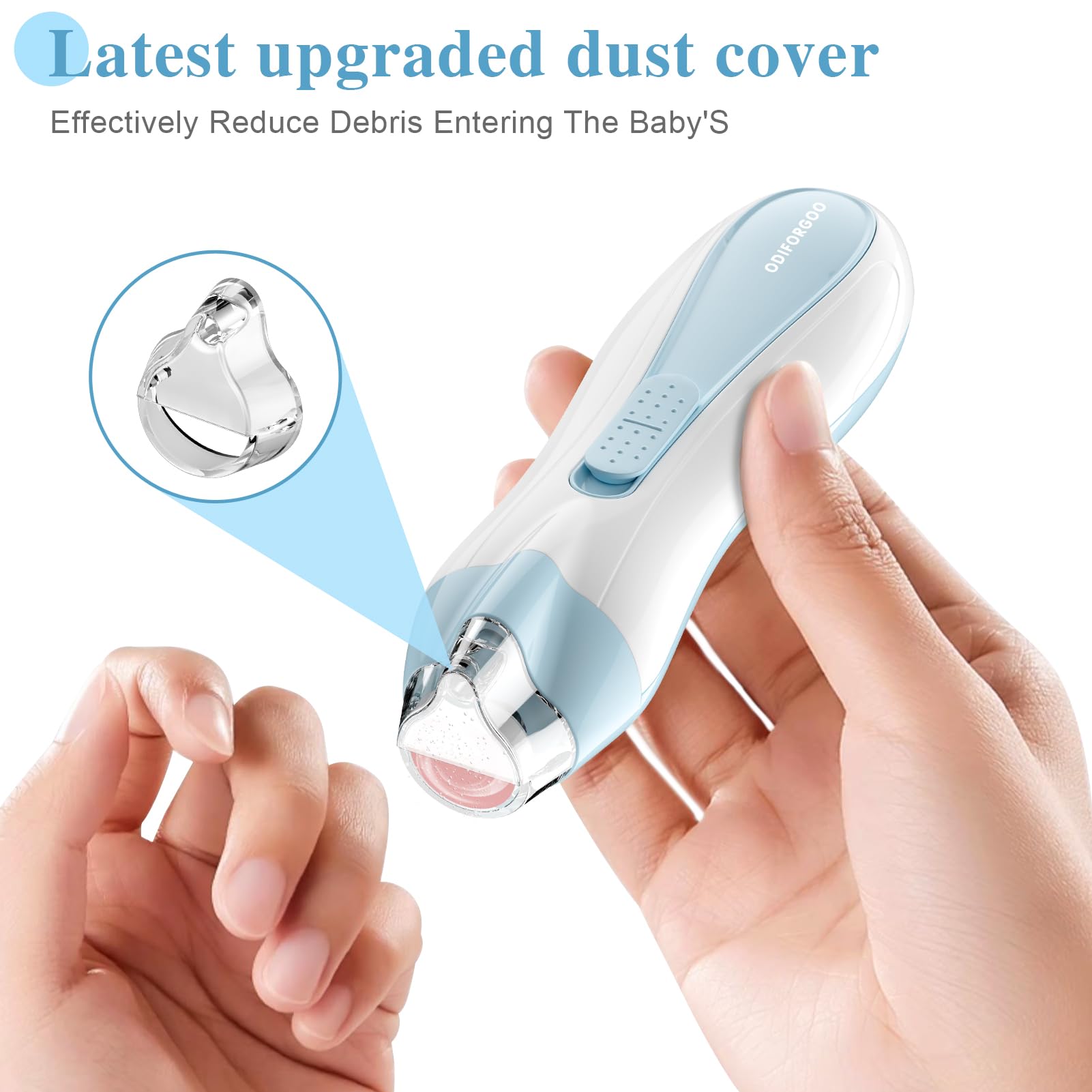 ODIFORGOO USB charging for cordless convenience.