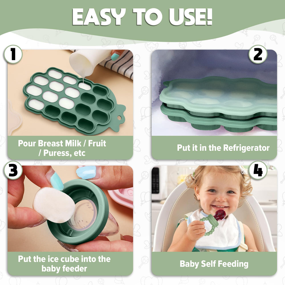 O'doe toddler spoons and forks designed for small hands.