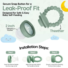O'doe detachable design highlights easy assembly and cleaning.