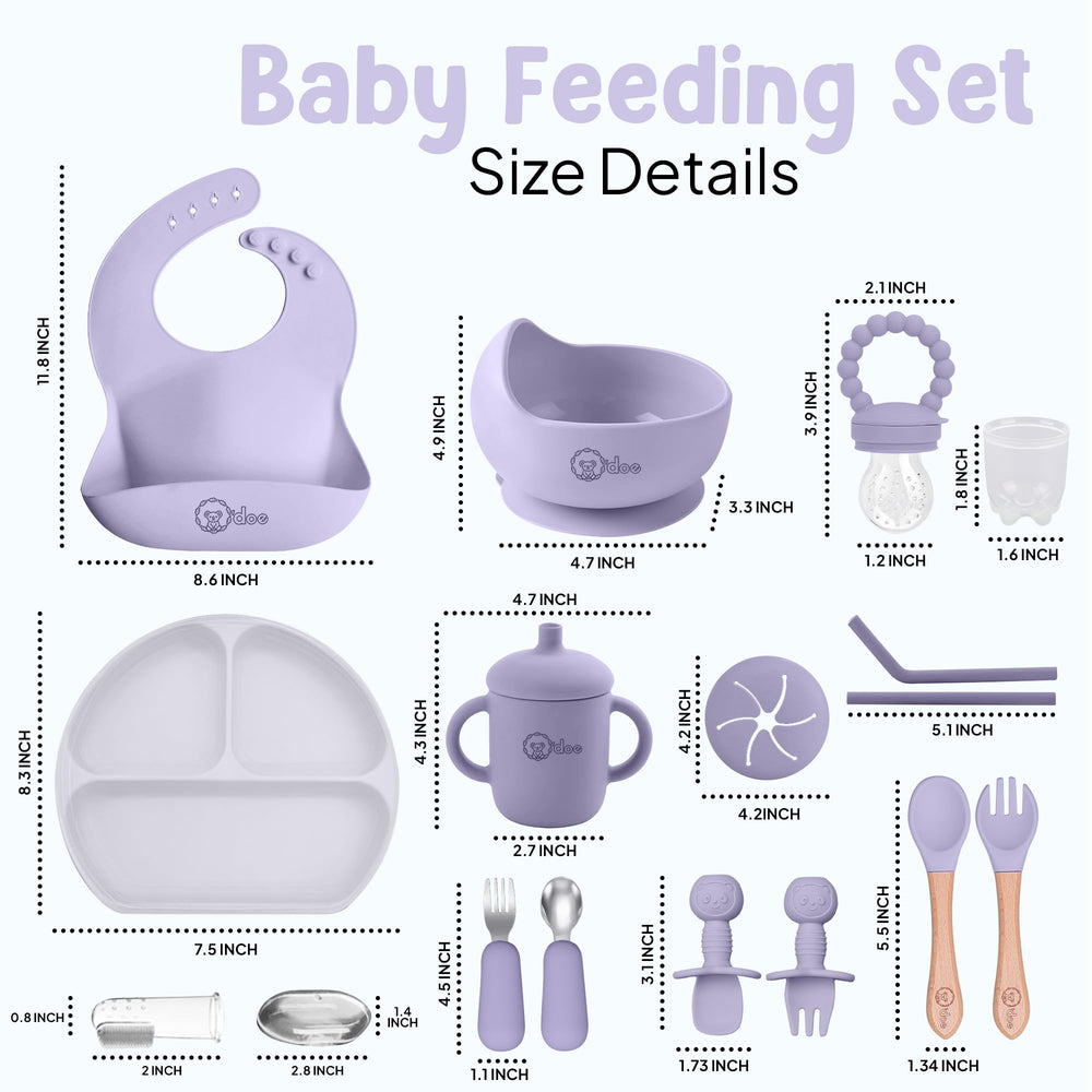 O'doe first-stage fork and spoon supporting early self-feeding skills