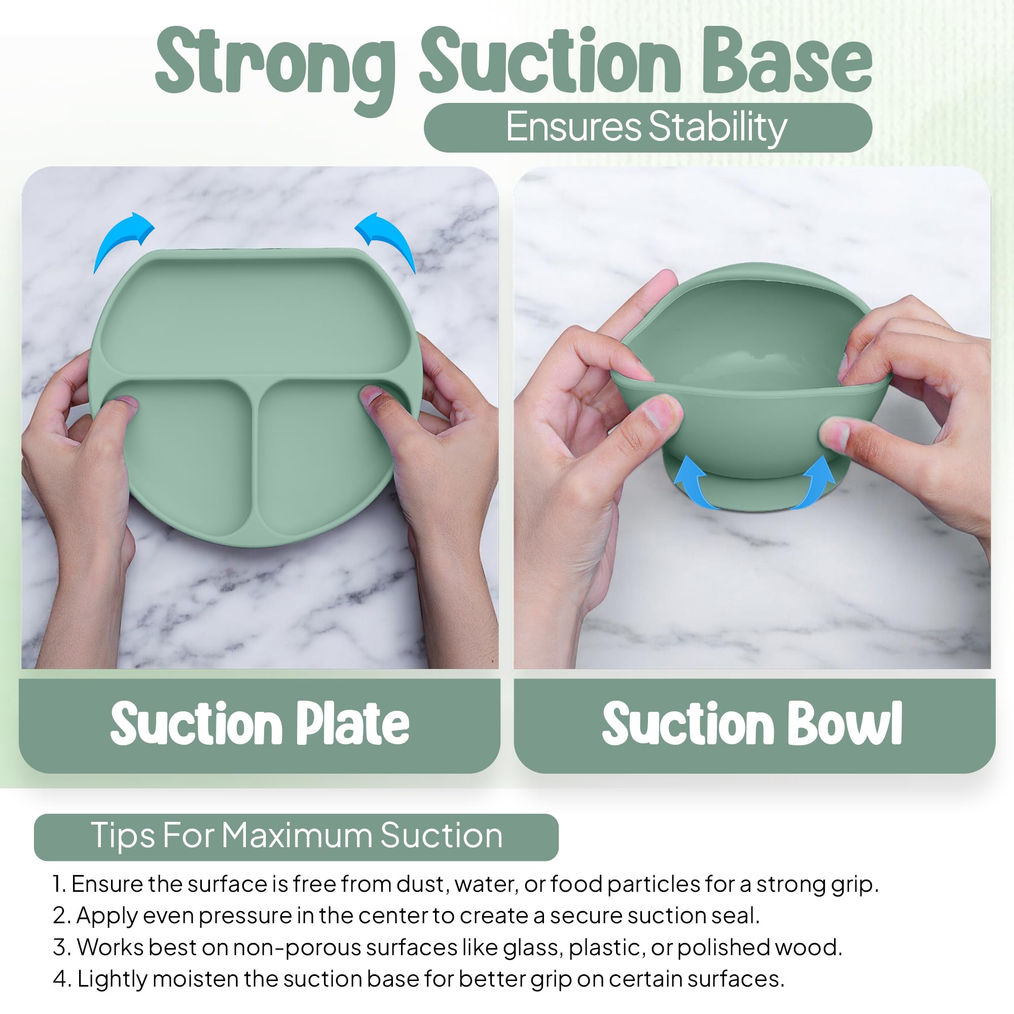 O'doe first-stage toddler spoon with soft, safe grip.