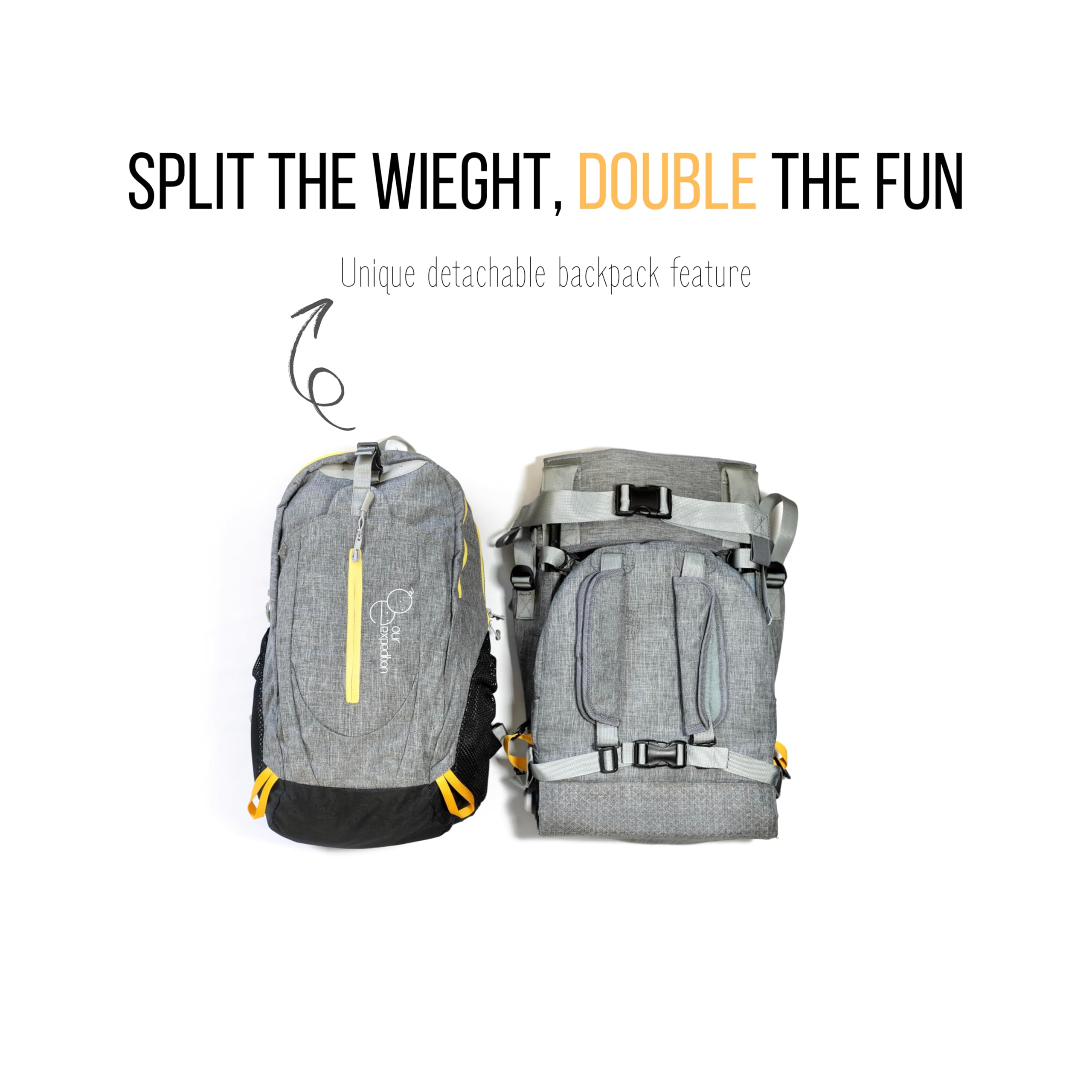 OE carrier with lightweight design for easy wear