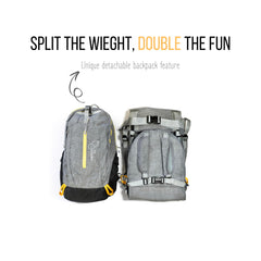 OE carrier with lightweight design for easy wear