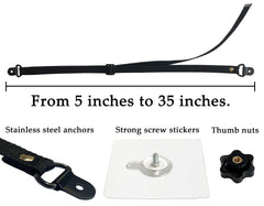 OeckuXIY anti-tip furniture strap stabilizes standing furniture for safer rooms