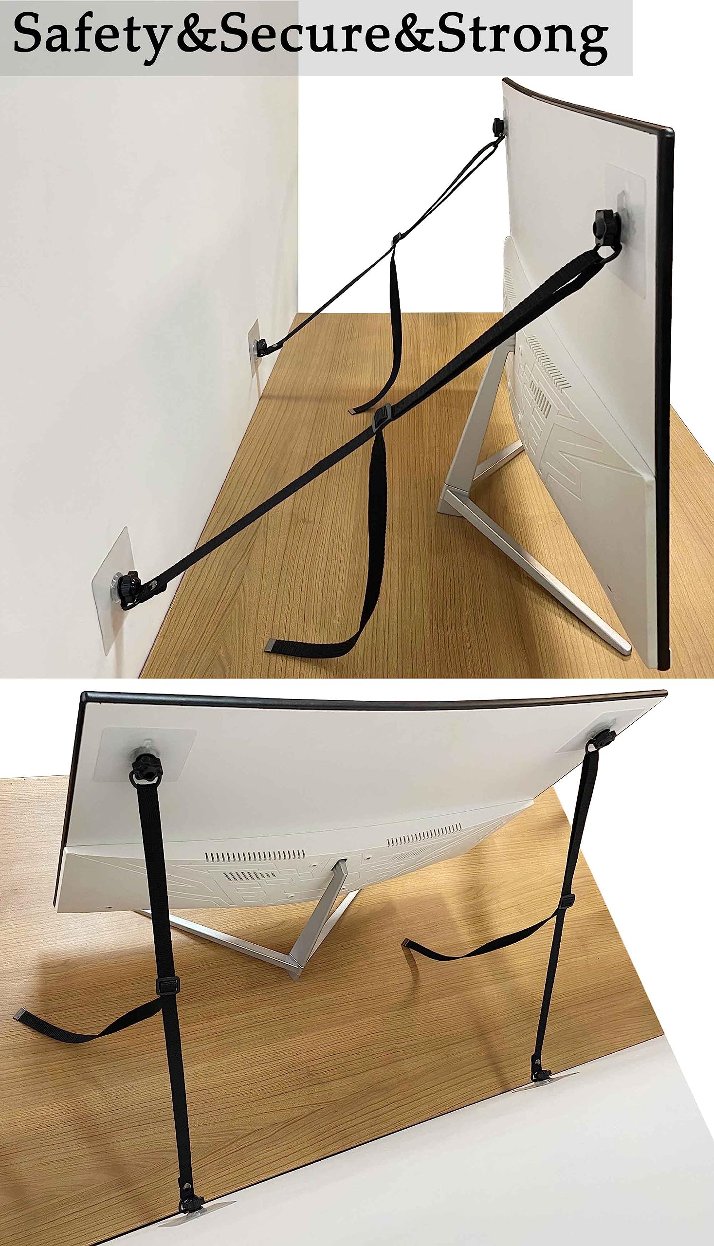OeckuXIY no-drill adhesive option preserves walls while securing devices