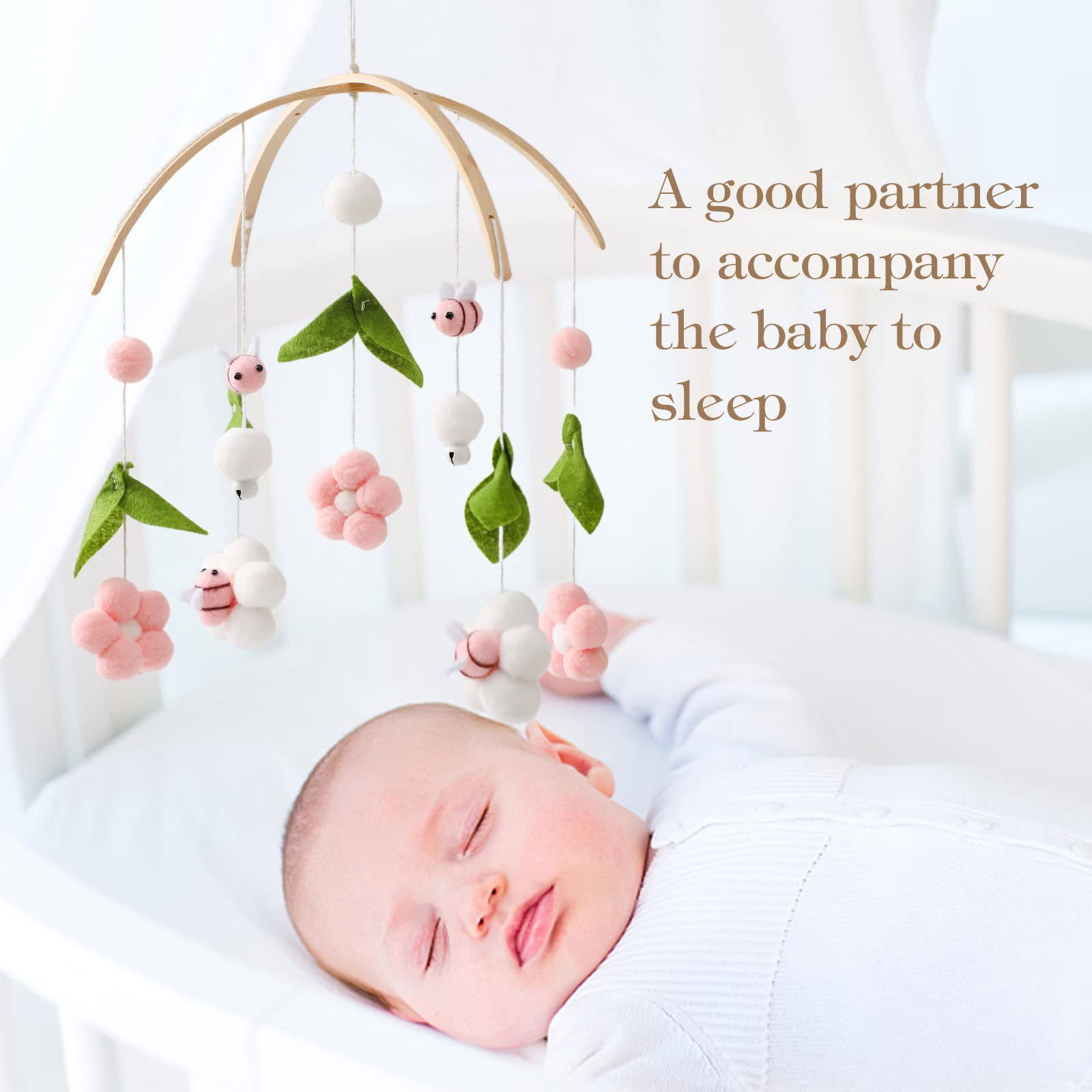 OESSUF baby mobile decor enhances nursery ambiance as a hanging decoration