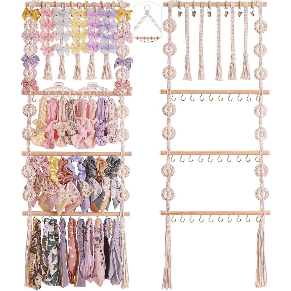 Officentra bows organizer wall mount keeps multiple bows neatly displayed and accessible.