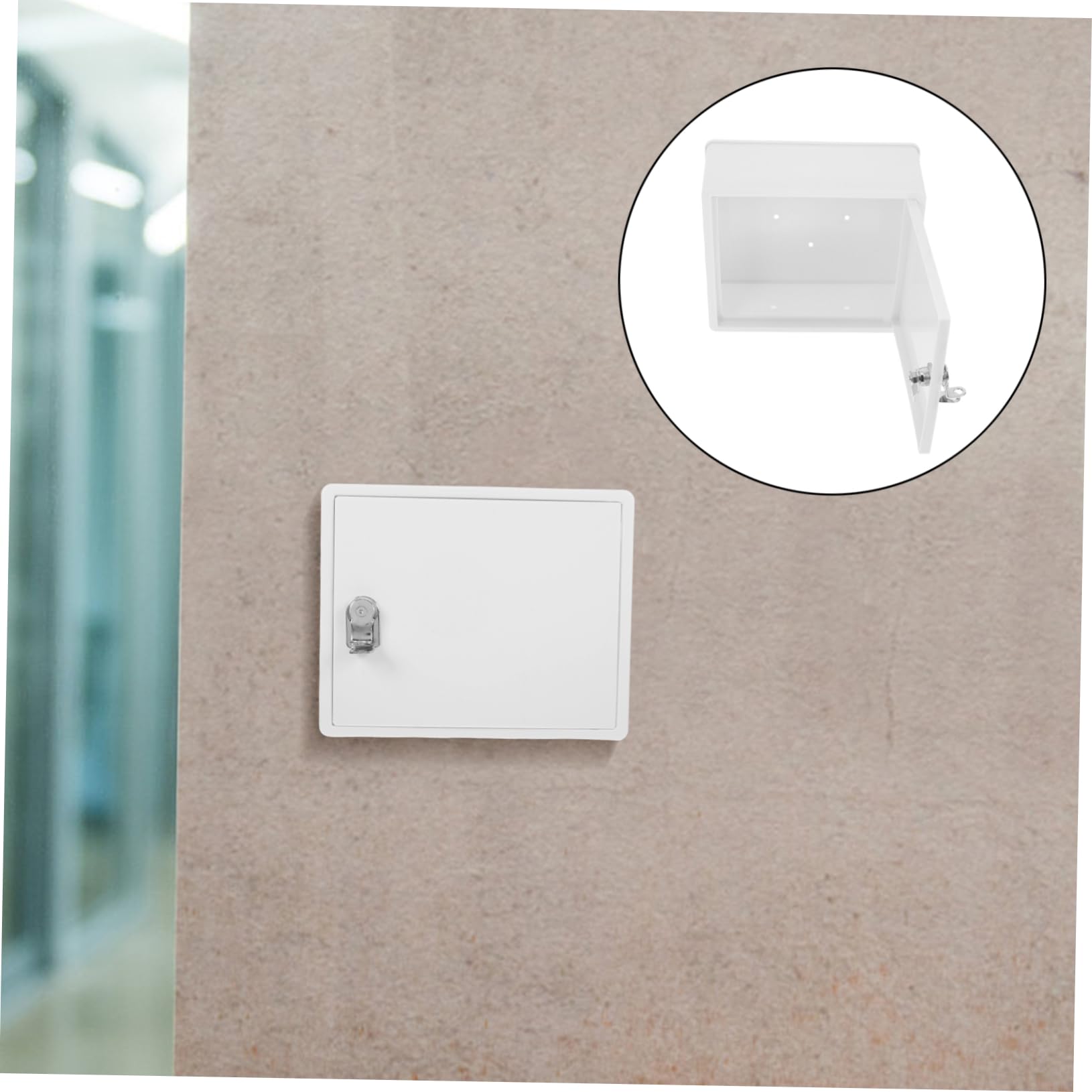 OFFSCH secure lock keeps valuables safe on patios and entryways.