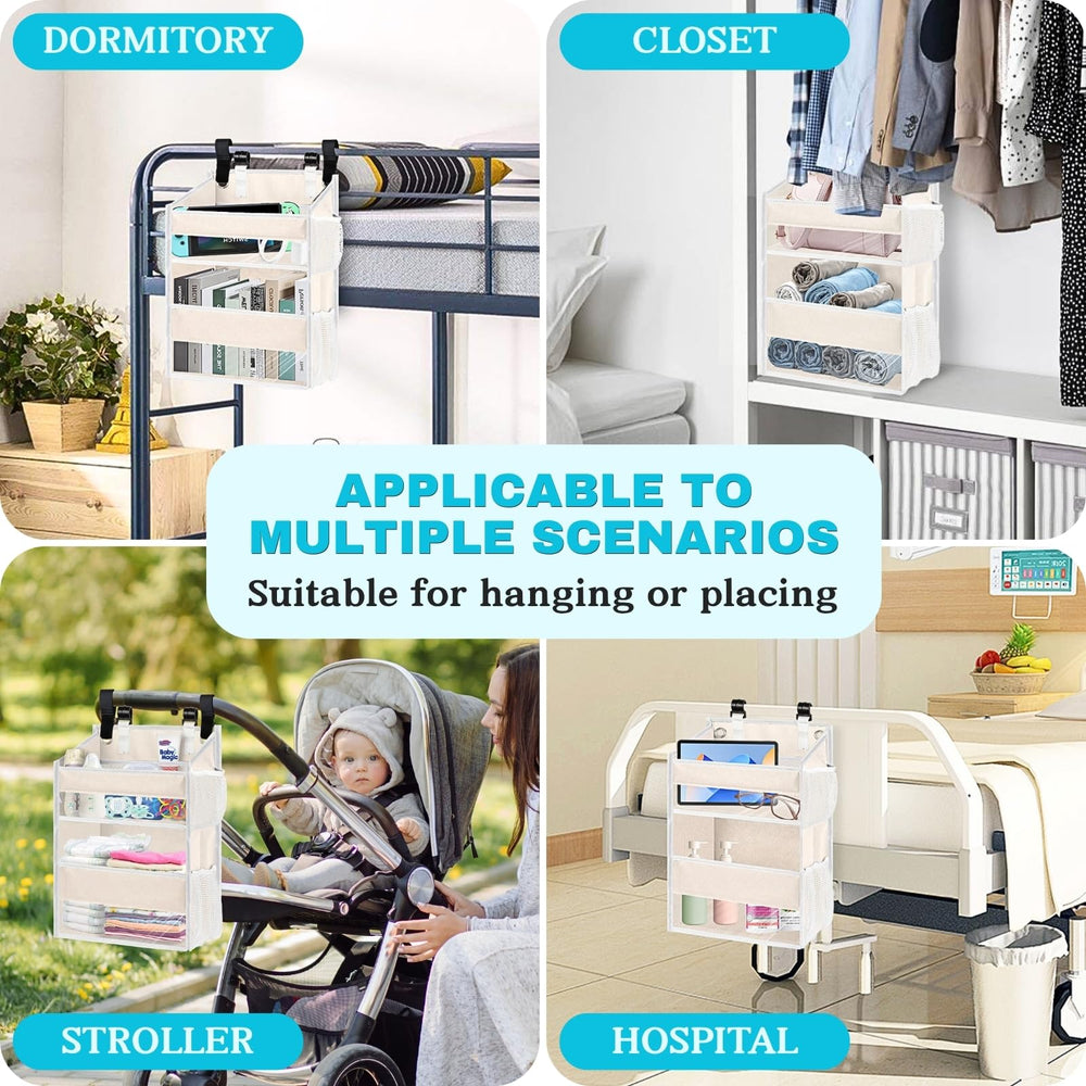 Ofiray-home car attachment diaper organizer for portable changes.
