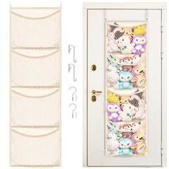 Ofiray-home over-the-door stuffed animal storage keeps plush toys neat and accessible.